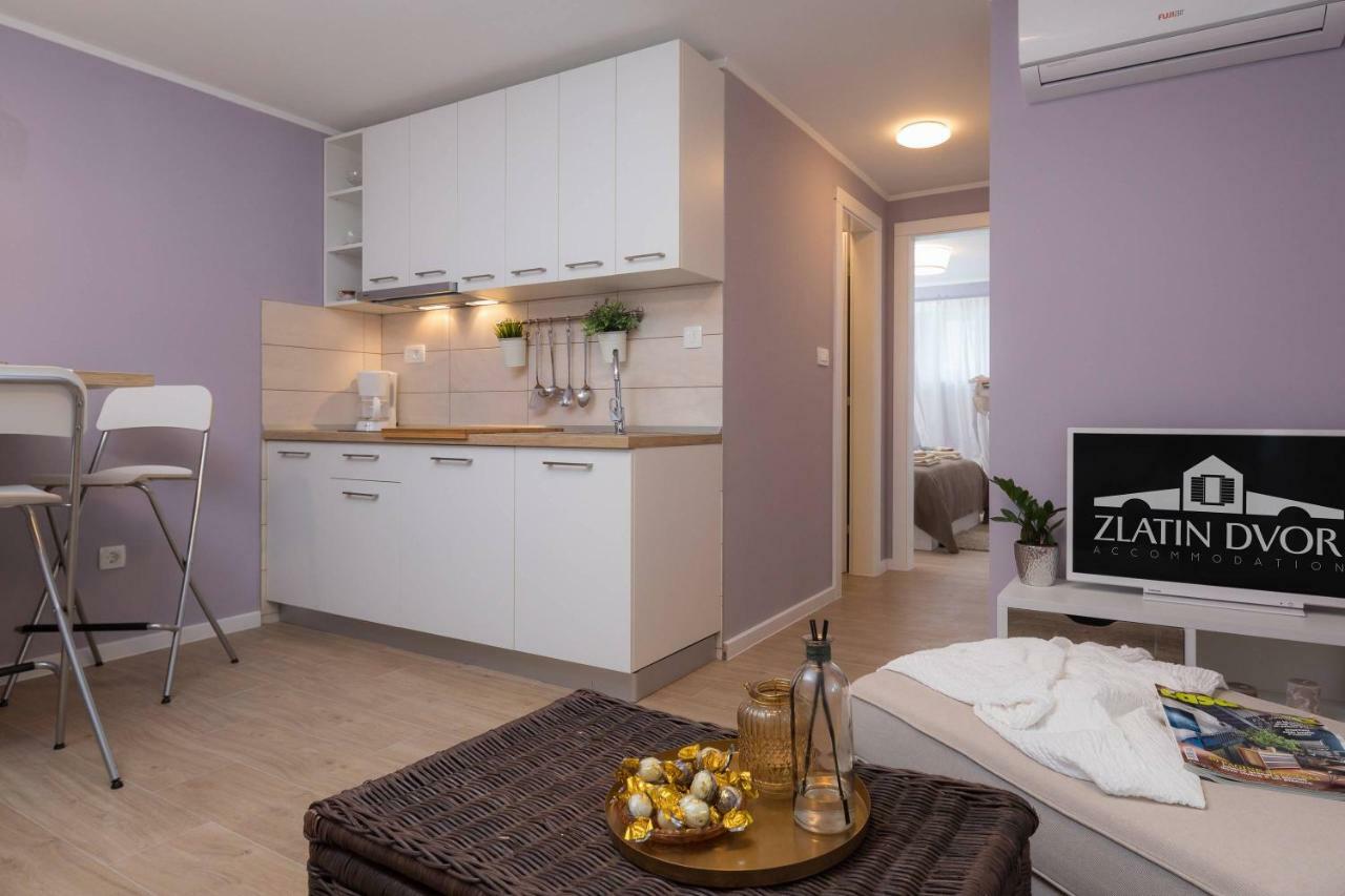 Zlatin Dvor - Apartments For 3, Terrace, Trogir Center, Beach At 5-Min, Bike Friendly المظهر الخارجي الصورة